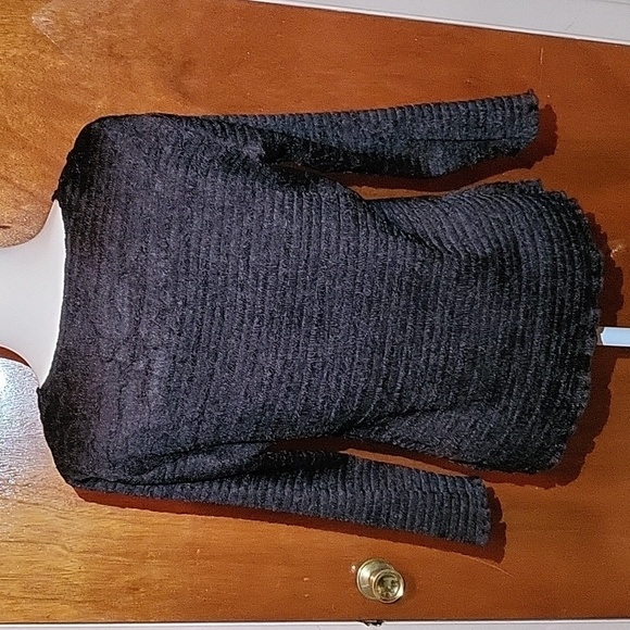 Pleats Collection Black Strecthy Blouse Womens Size Medium - Picture 3 of 8